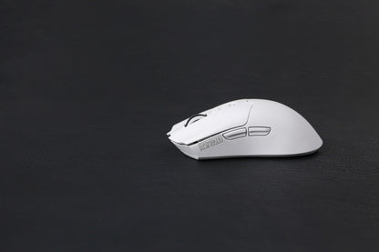White EPOMAKER Click mouse side profile with programmable buttons