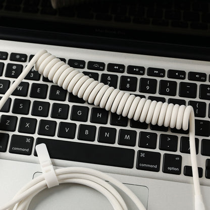 Black EPOMAKER MIX Cable V2 showing its coil and aviator connector