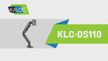 KALOC DS110 Single Gas-Spring Monitor Arm
